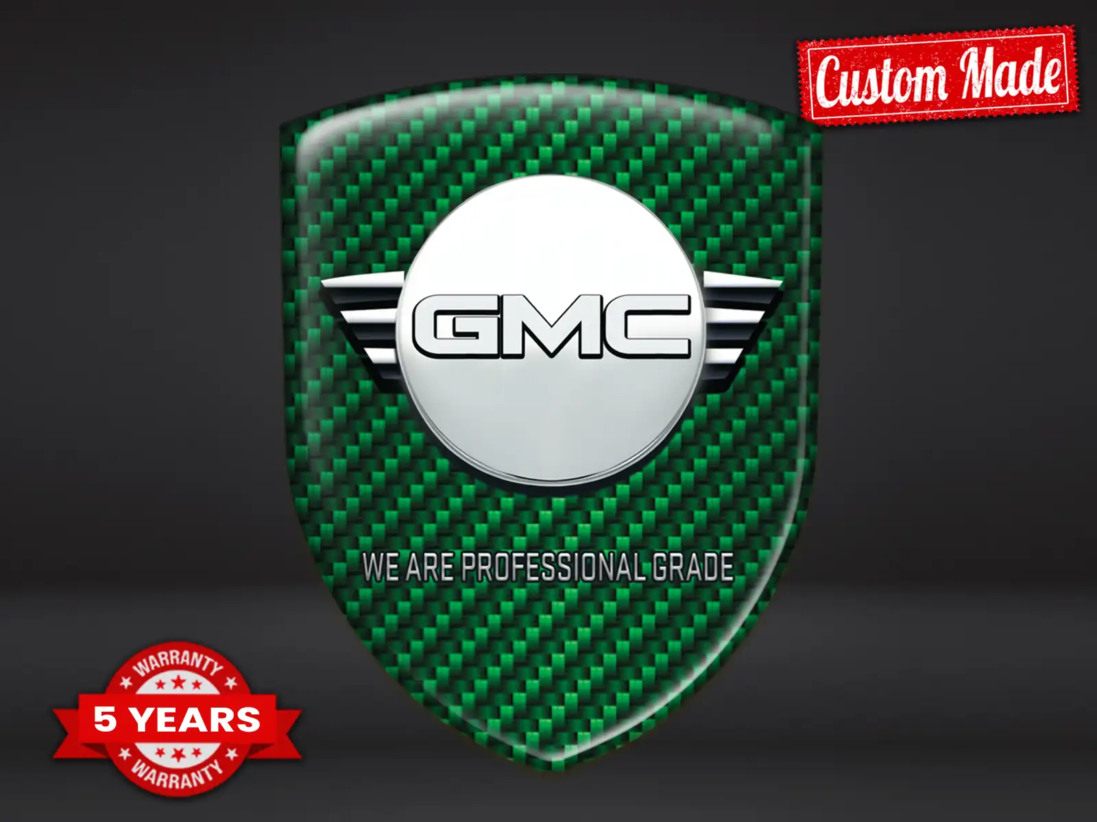 GMC 3M Sticker Hochwertig Anpassbar Professionell